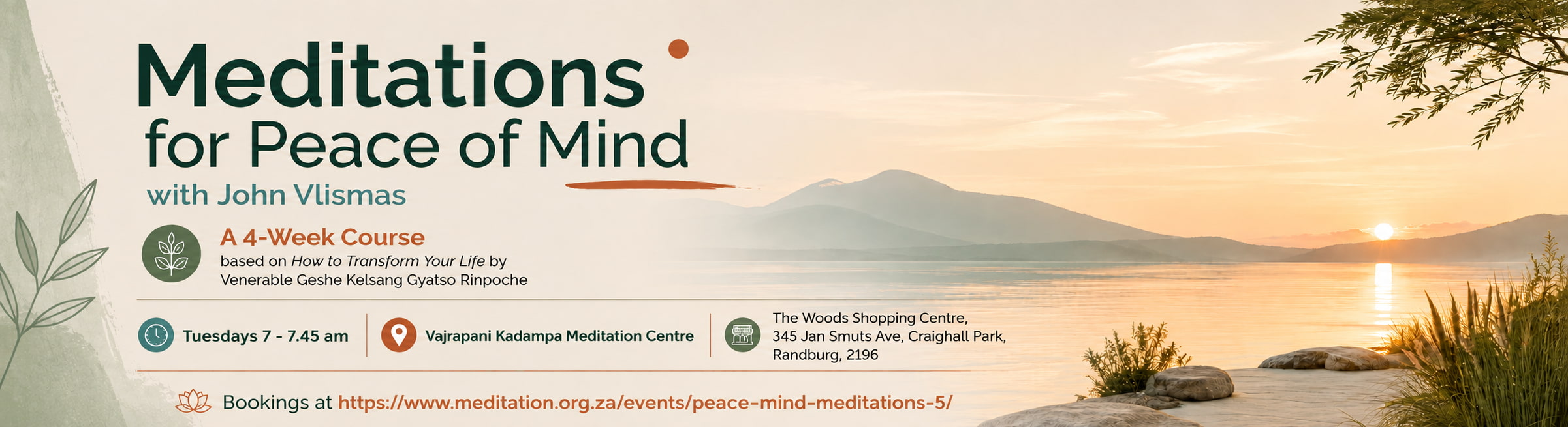 Vajrapani Kadampa Meditation Centre, Johannesburg